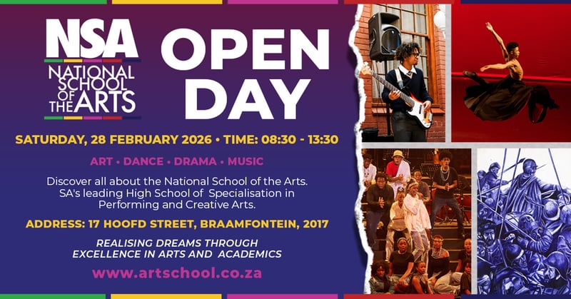NSA Opens Its Doors to South Africa’s Next Generation of Creative Talent