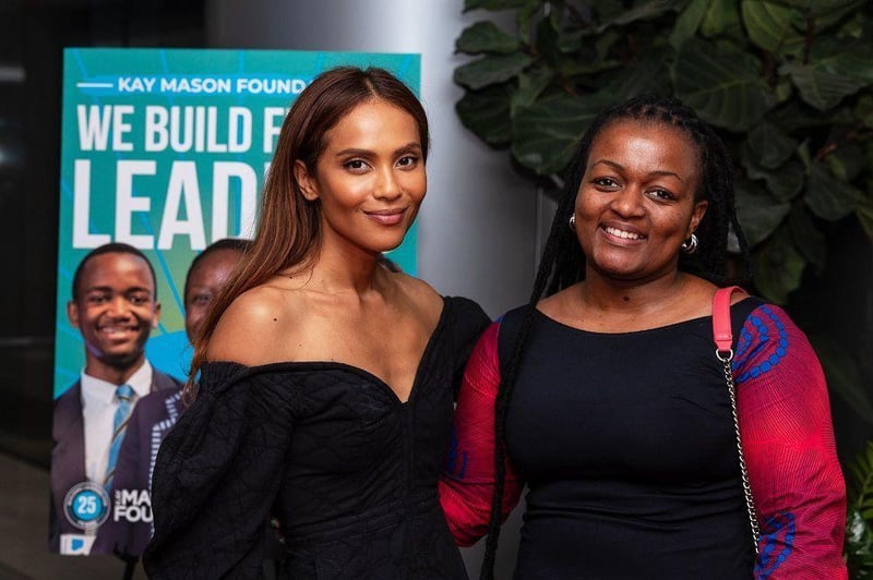 Lesley-Ann Brandt Supports Kay Mason Foundation Youth Education at Cape Town Hummingbird Ball