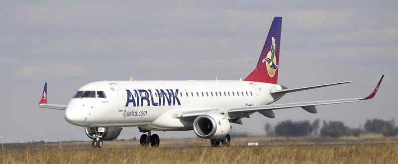 Airlink flight 4Z 951 halted after tyre bursts during take-off roll at OR Tambo