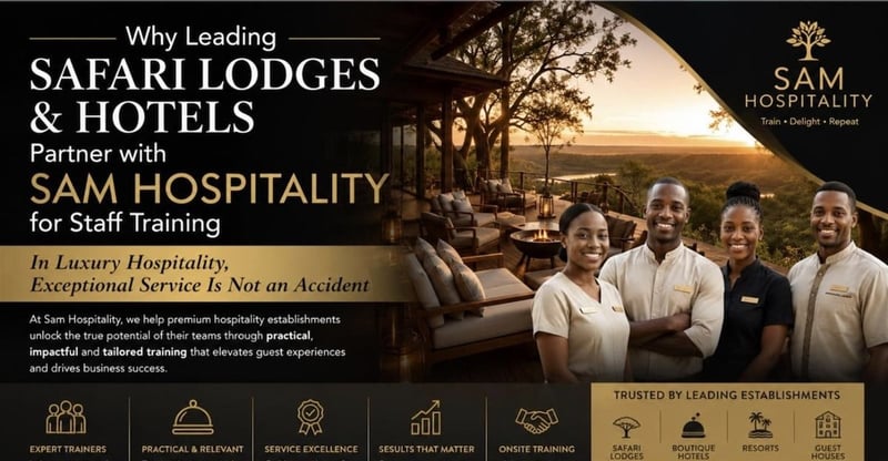 Sam Hospitality Partners With Southern African Lodges To Elevate Service Standards