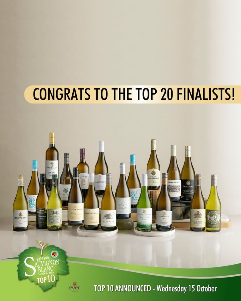FNB Top 10 announces 20 finalists and debuts Sauvignon Blanc Aroma Wheel