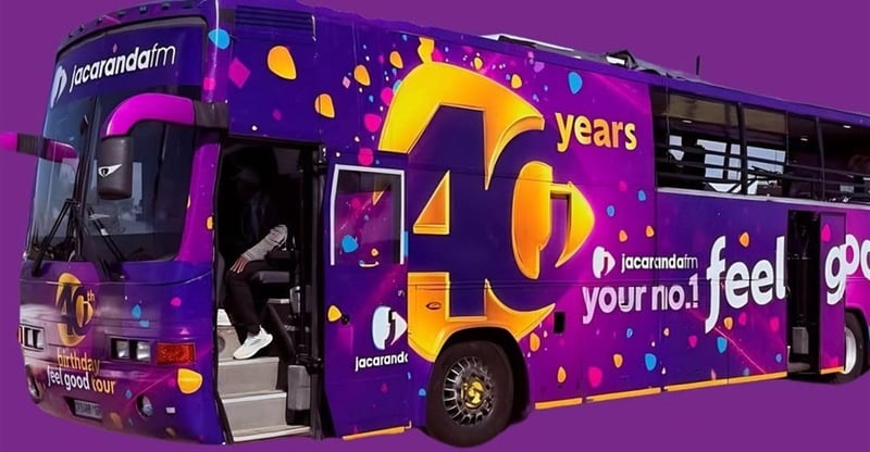 Jacaranda FM Launches Feel Good Tour To Celebrate 40 Years With Listeners Across South Africa