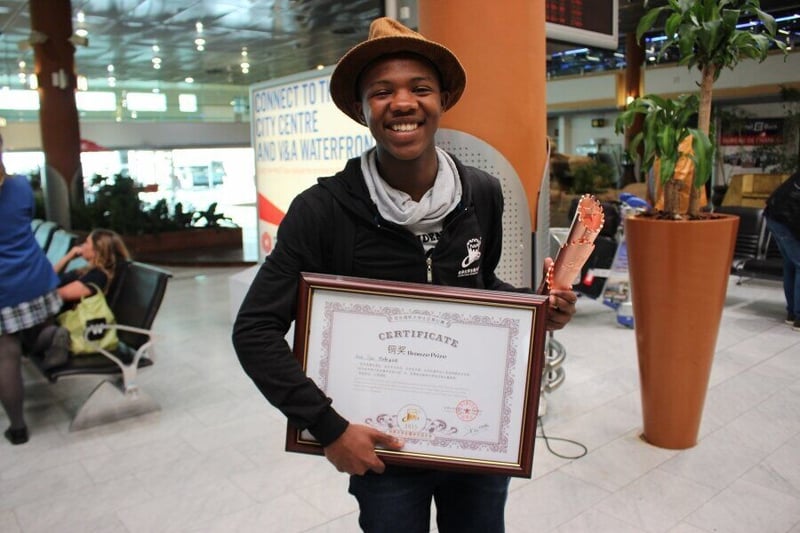 Teenage Township Magician wins at International College Magic Convention in China, heads back home to take gold in SA!