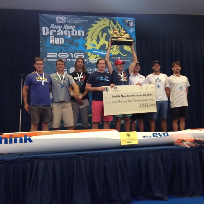 Seven SA Paddlers Slay the Dragon Run in Hong Kong