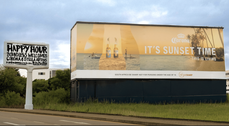 Boundless Wins Stella Artois and Corona, Raises A Perfectly Poured Chalice to the Sunset.