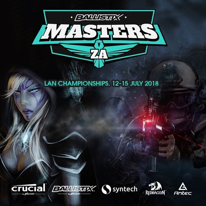 The eSports community in South Africa gets ready for the LAN Championships final of the Ballistix Masters Gaming League