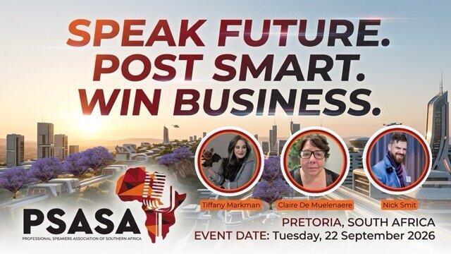 Future-Ready Communication for Thought Leaders to Guide PSASA Pretoria Chapter Event