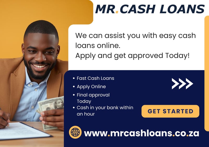 Mr Cash Loans Empowers South Africans with Responsible Bad Credit Loan Solutions