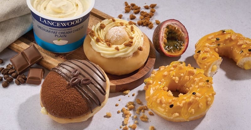 Lancewood And Krispy Kreme Unveil Exclusive Doughnut Trio And Cheesecake Chiller