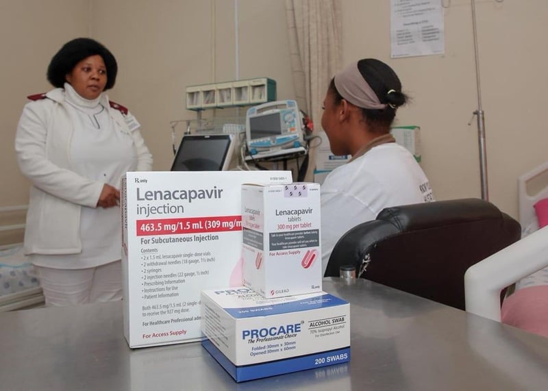 Over 55,123 South Africans started on long‑acting PrEP Lenacapavir across six provinces