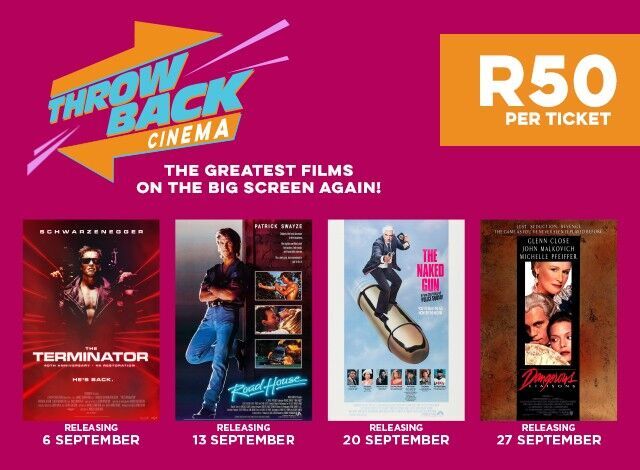Must-See Throwback Cinema Titles Return to the Big Screen Over the Coming Months