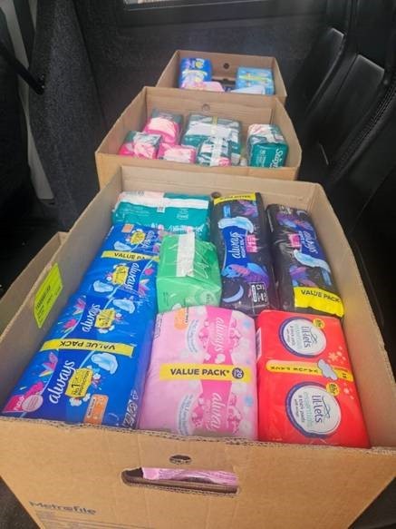 Carnival City empowers young girl learners through sanitary drive