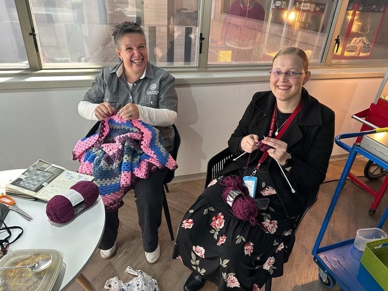 Broll and 67 Blankets - Making the world a better place 1 square at a time