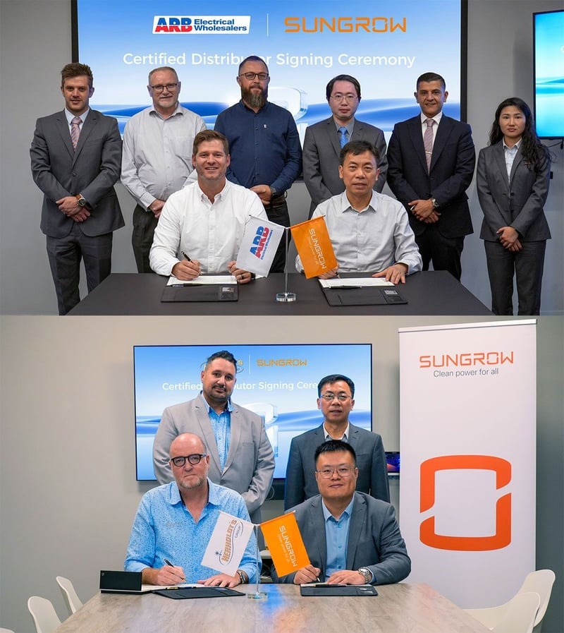Sungrow Signs Distribution Agreements with Herholdt’s and ARB in South Africa