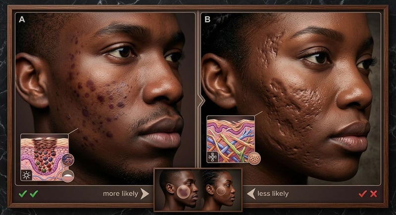 Why South Africans With Darker Skin Are More Likely to Experience Post-Acne Marks Than Permanent Scars