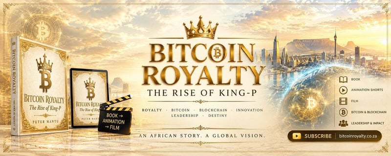 South African Author Peter Mantu Publishes Bitcoin Royalty - The Rise of King-P, a Fictional Novel Exploring Leadership and Technology Through a Royal Kingdom Allegory