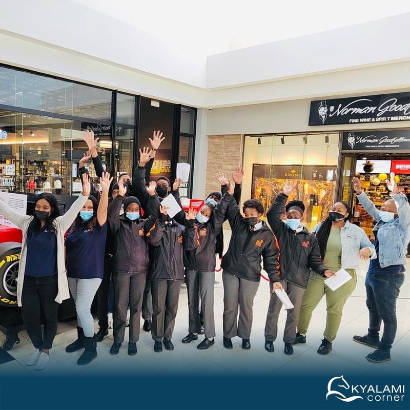 Get ready to race at Kyalami Corner