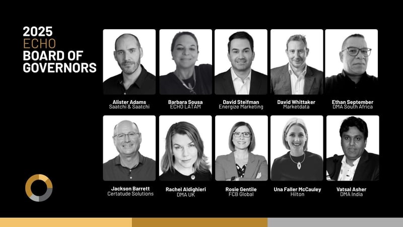 It's official! We're incredibly excited to introduce your 2025 ECHO Awards Board of Governors!