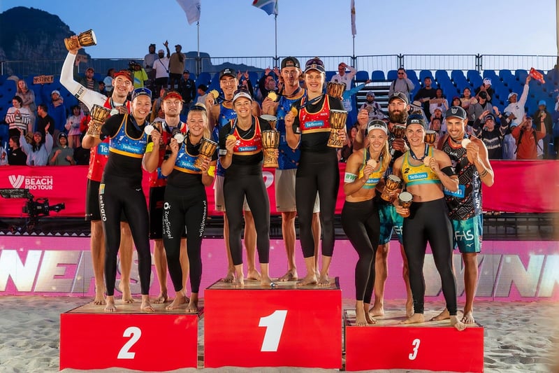 Volleyball World Beach Pro Tour Delivers Spectacular Weekend of World-Class Competition