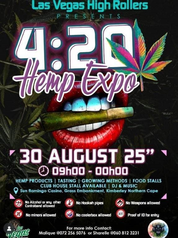 4 - 20 Hemp Expo – Saturday, 30 August 2025