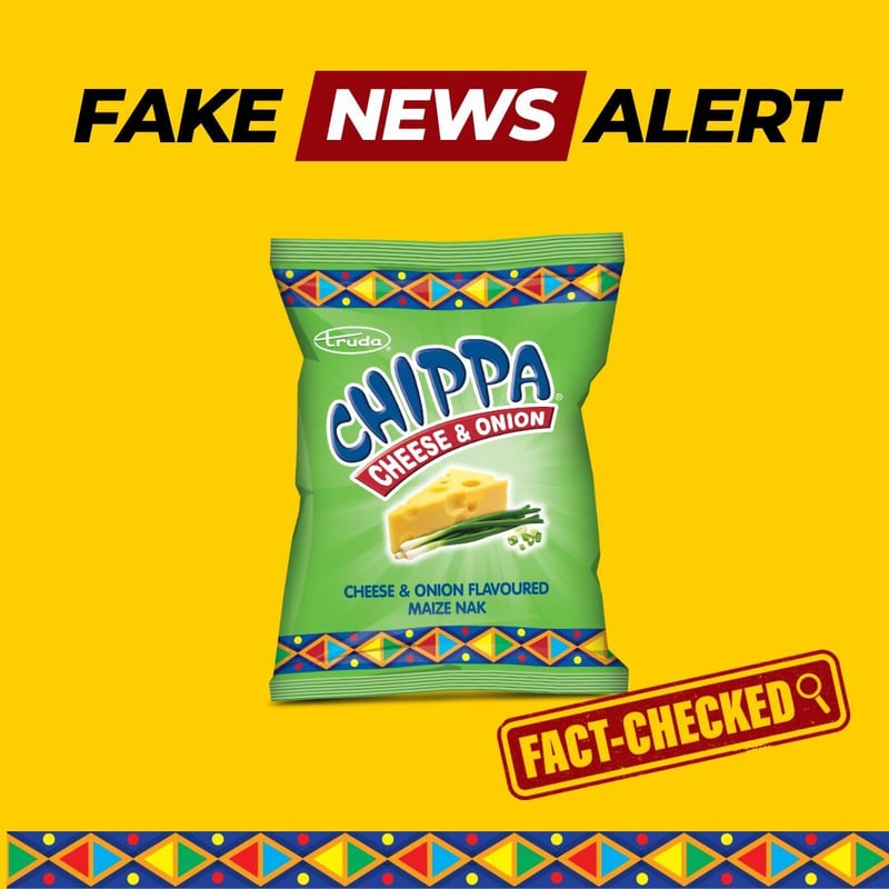 Truda Foods Fake News Alert on Chippa Snacks