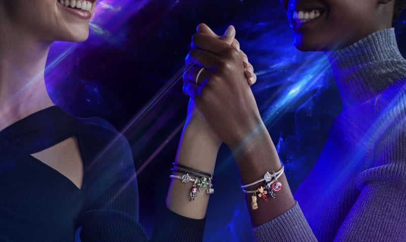 Introducing the first Marvel X Pandora Collection
