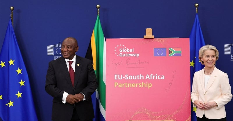 European Union Announces €11.5 Billion Investment To Accelerate South Africa’s Clean Energy Transition