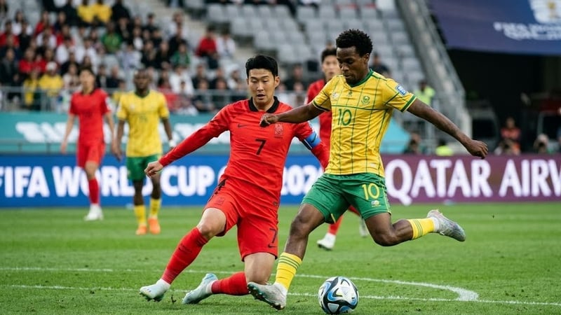 Bafana Bafana Prepare for Crucial World Cup Clash Against Korea Republic in Monterrey