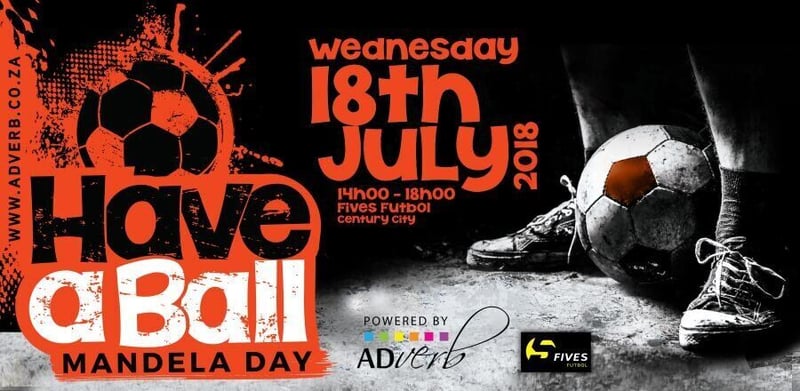Corporates dust off their soccer boots to Have a Ball this Mandela Day