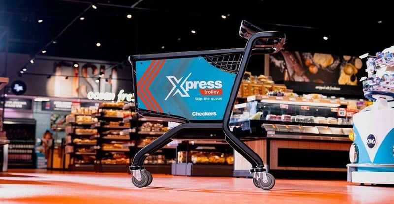 Checkers Launches Xpress Trolley Allowing Shoppers To Scan Bag And Pay Directly For A Faster Experience