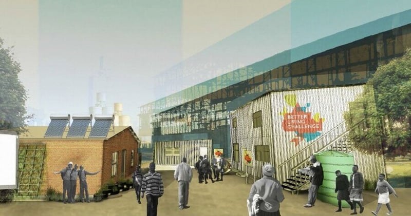 THE BETTER LIVING CHALLENGE SHOWCASE AT THE CAPE TOWN STATION FORECOURT