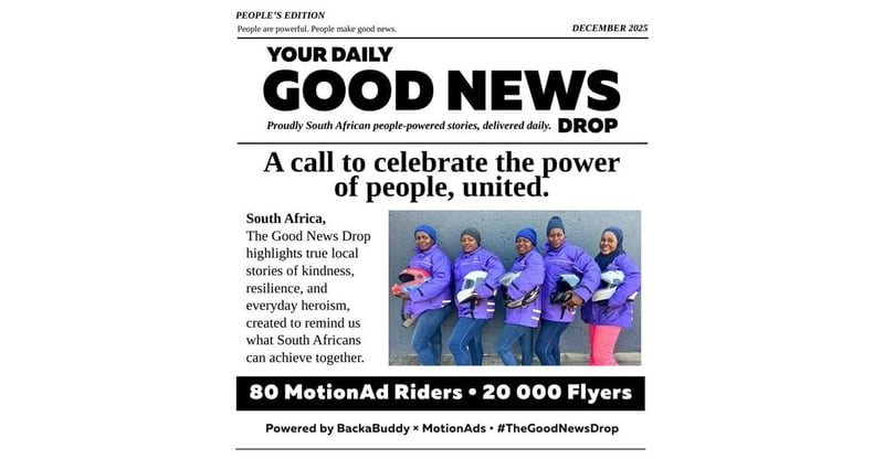 BackaBuddy And MotionAds Inspire Community Giving With Good News Drop And New Heroes Fund For Drivers