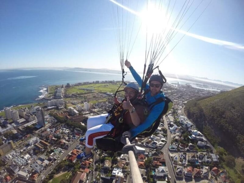 Fly Cape Town Paragliding offers outstanding Tandem Paragliding Cape Town Experiences