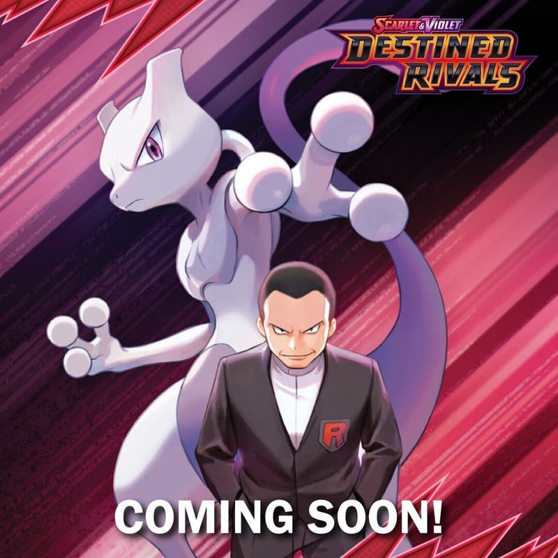 Scarlet & Violet - Destined Rivals expansion launching 30 May 2025