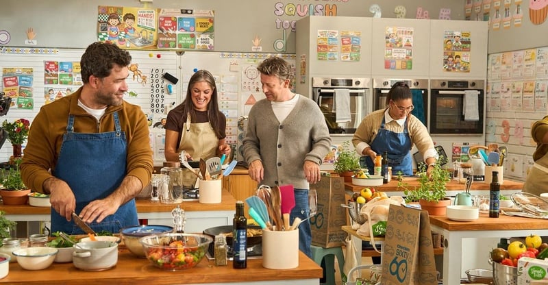Jamie Oliver Surprises Cape Town Parents With Hands On Cooking Session Showcasing Checkers Dinner Done Better Recipes