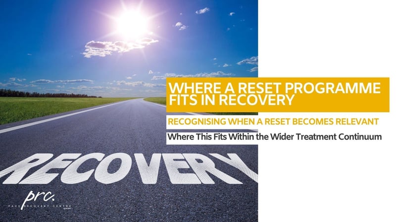 Pace Recovery Centre Publishes Guide to Recognising When a Recovery Reset Is Needed