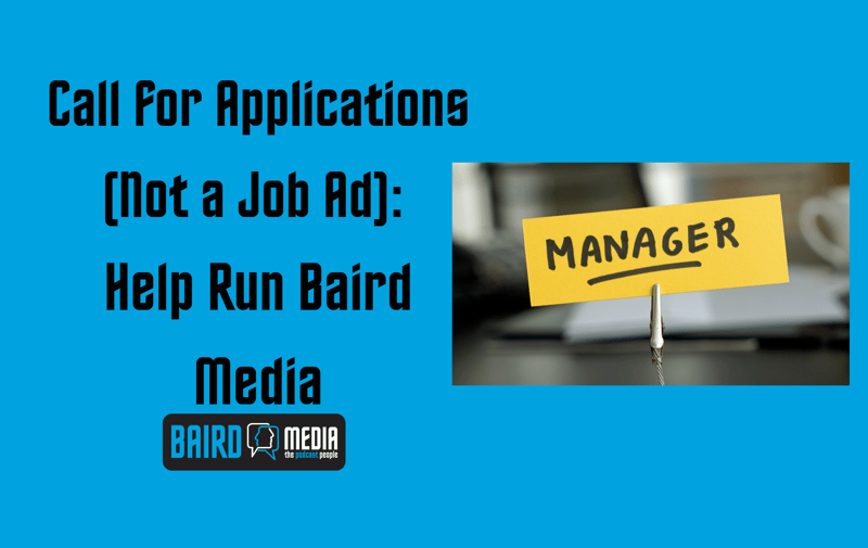 Baird Media Seeks a New Kind of General Manager. Not a Job. A Partnership.