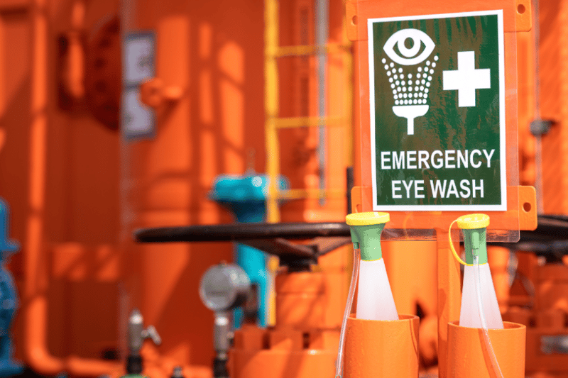 Eye Wash Stations Save Vision By Delivering Water Fast And For Long Enough