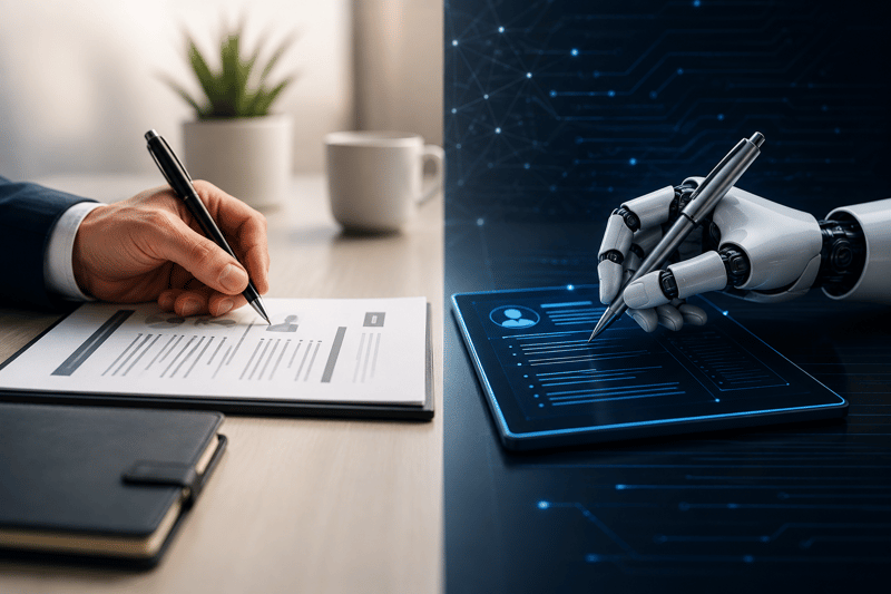 Professional CV Writer vs AI -  Where Human Expertise Still Matters