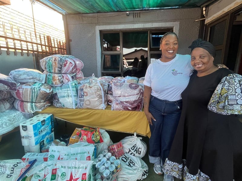 A little warmth goes a long way - TGRC brings comfort to the Fountain of Love Centre