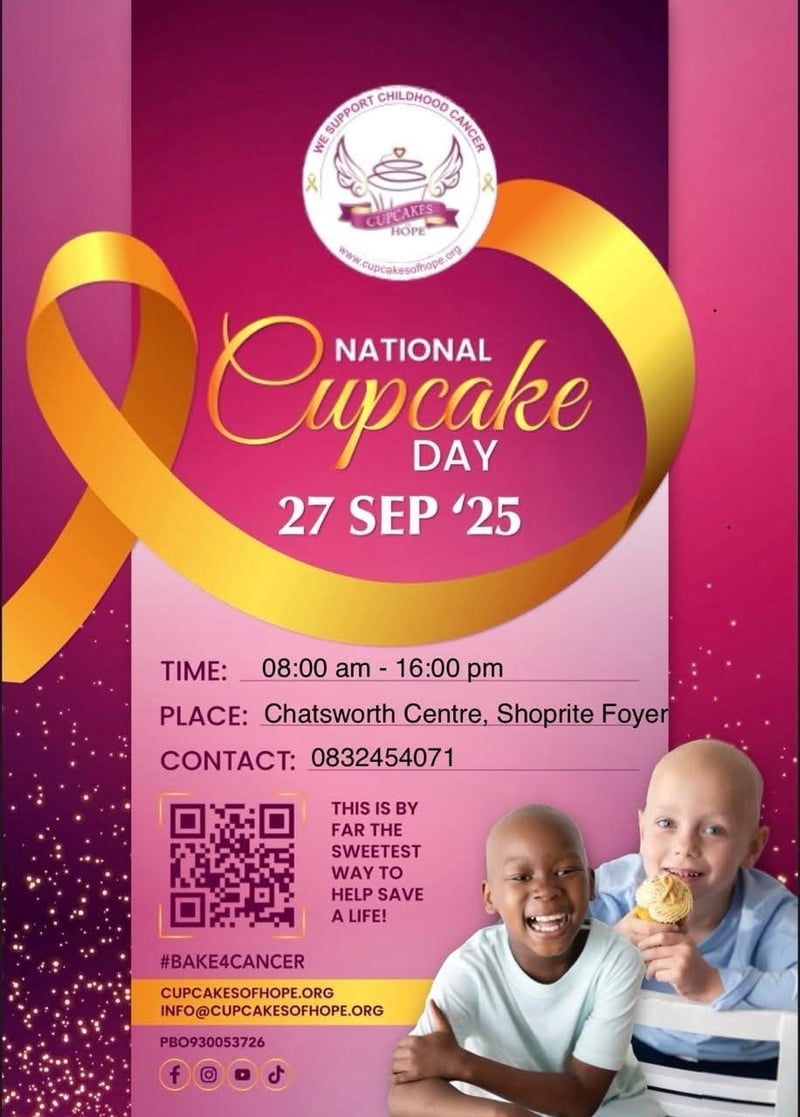 Cupcakes of HOPE at Chatsworth Centre