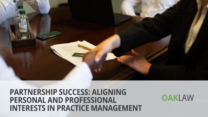OAK Law Reveals How a Partner's Marriage Can Destabilise an Entire Professional Practice