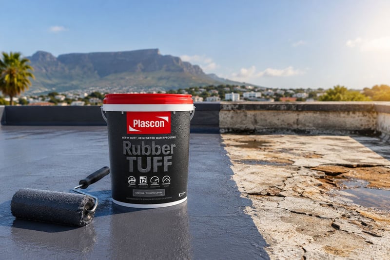 Plascon raises the bar for heavy-duty roof waterproofing with new product, Plascon RubberTUFF