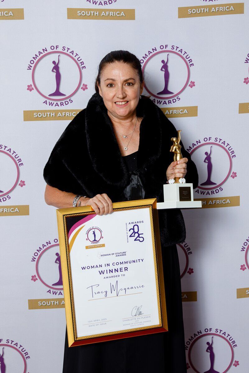 Tracy McQuarrie, First Animal Welfare Advocate to Win Woman of Stature Award in Community Category