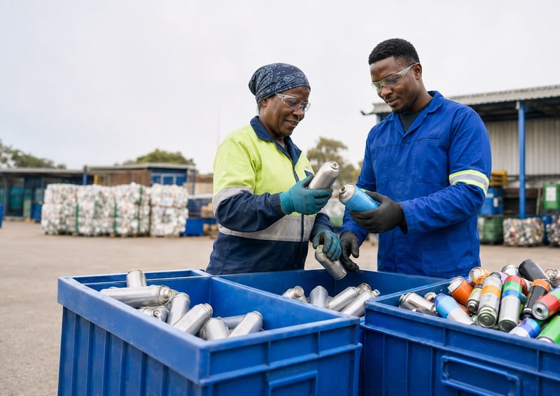 MetPac-SA Study Identifies Practical Steps To Improve Safe Recovery And Recycling Of Aerosol Cans In South Africa