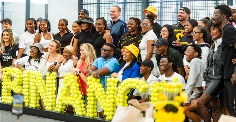 Binance Blends Blockchain And Lifestyle With Virgin Active Padel Partnership For Serve Your Future