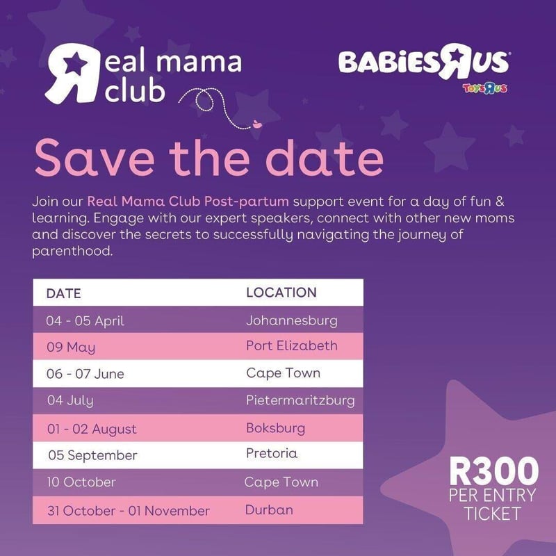 From Bump to Baby - The Real Mama Club Events Are Back Bigger, Better, and Nationwide