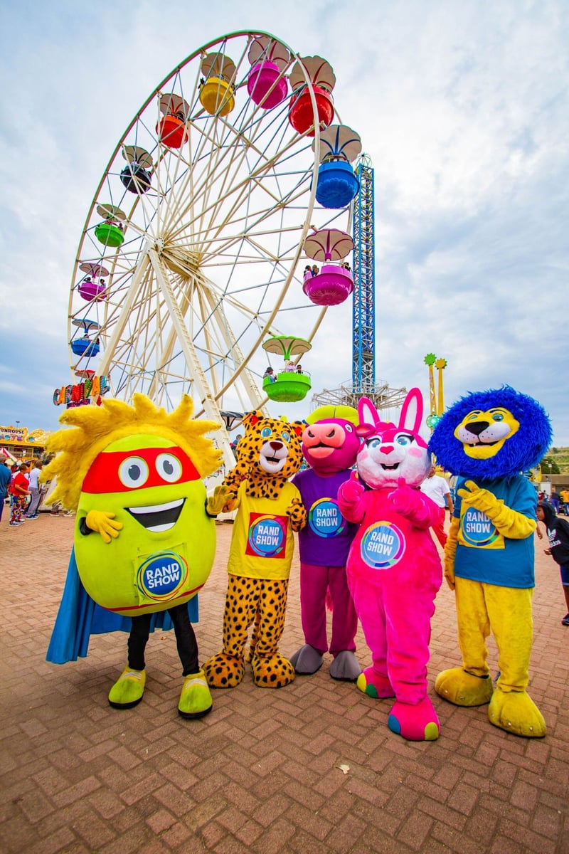 KIDS - BECOME FAMOUS AND WIN Enter The Rand Show Fun and Funky Mascot Colouring Competition