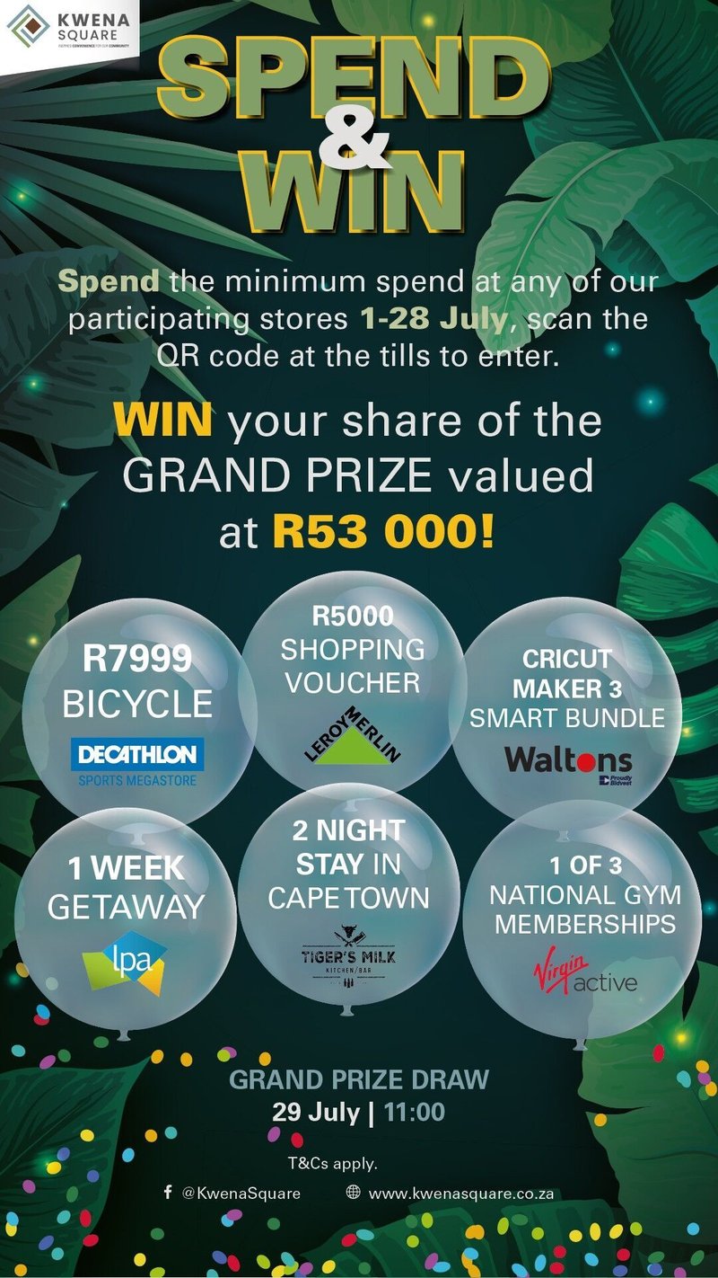 Kwena Square Spend & Win Competition