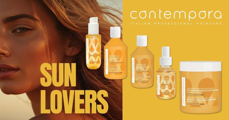 Skincare Thinking Comes to Hair - Contempora Sun Lovers Brings After-Sun Care for Hair and Skin into One Routine